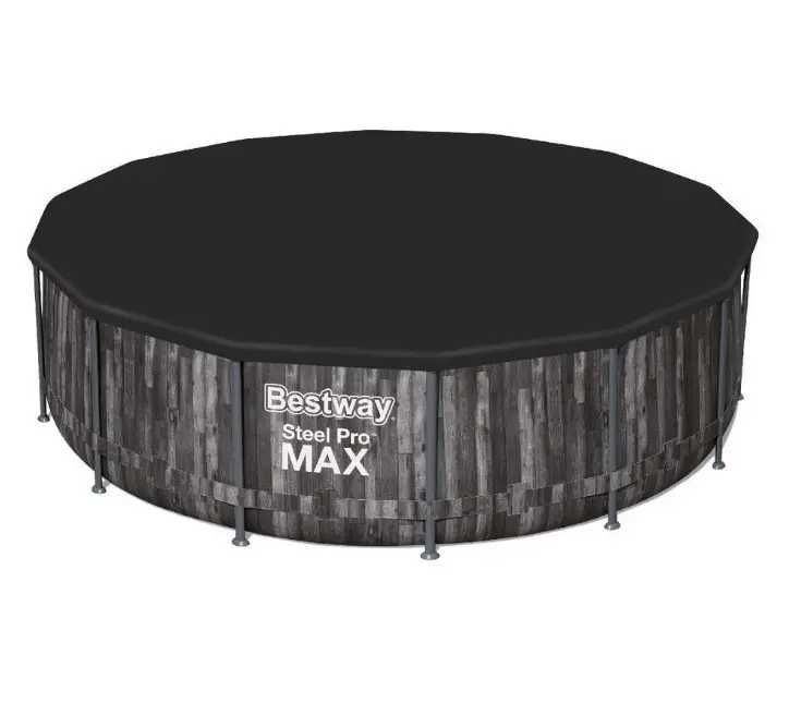 Каркасний басейн Bestway Wood Style 5614Z (427х107) з  фільтром