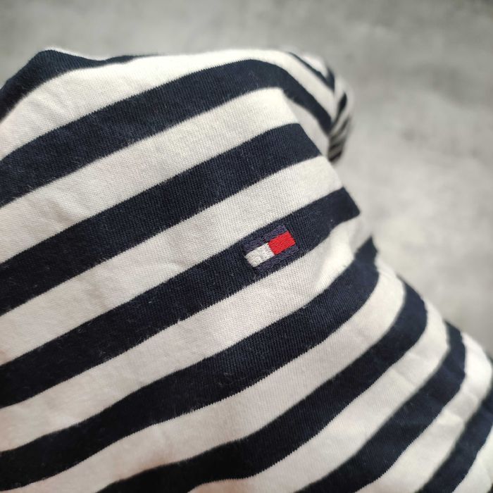 MĘSKA Koszulka Bawełna PREMIUM Elegancka Paski Classic Tommy Hilfiger