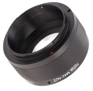 Anel adaptador para lente Nikon m42 Z5 Z6 z7 z50 z7ii z6ii z