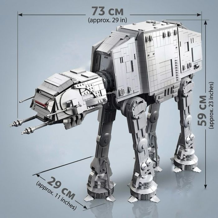 ‼️6096 деталей‼️Конструктор AT-AT Walker (75313) Новий! Запакований.