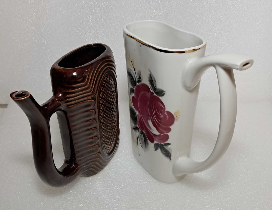 чашки сервиз майолика  СУПНИЦА АНТИКВАР 1934 - 37 г.
