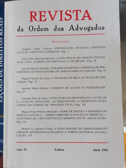 Livros ( em Direito)