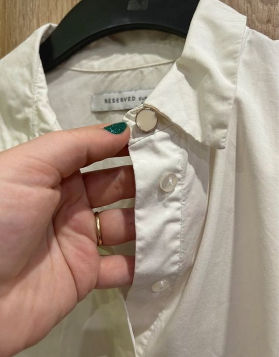 Koszula damska Reserved elegancka biała rozmiar XS stan idealny