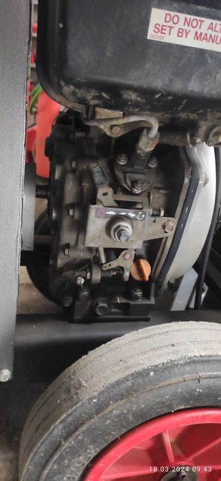 Pompa membranowa HILTA Silnik Yanmar 3,5kW DIESEL