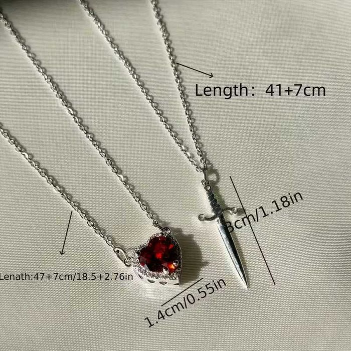 Кулон Серце та меч