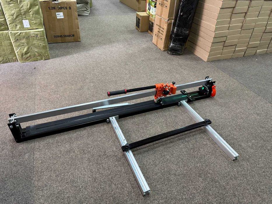 Плиткорез 1200мм M&A Т1200 Откидная лапка Лазер Цельная Рельса +ролик