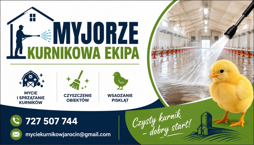 Mycie Kurników