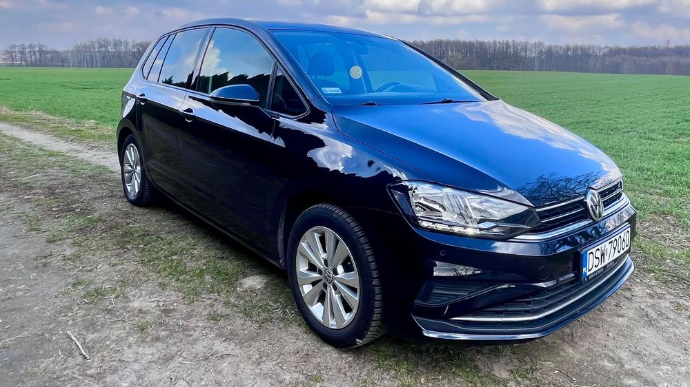Volkswagen Golf Sportsvan I wlasciciel, salon, stan idealny