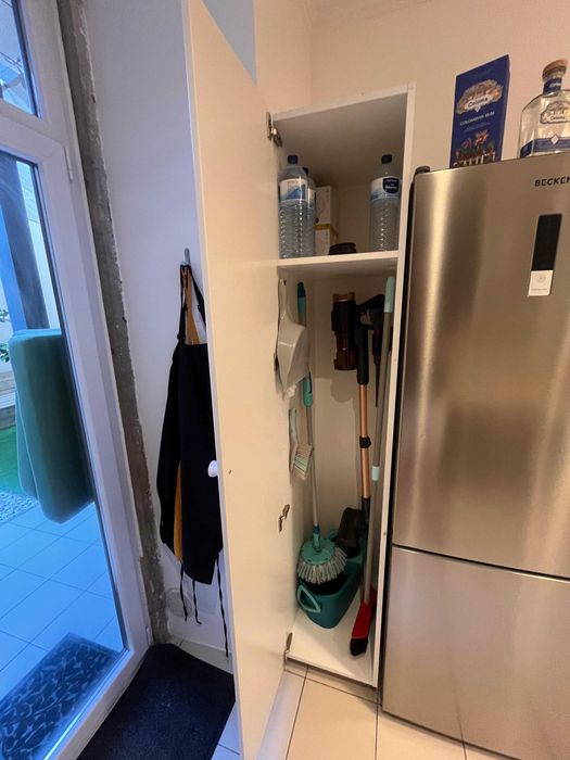 Módulos de cozinha IKEA METOD brancos + bancada carvalho – como novos