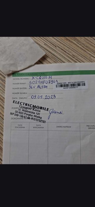 Rower Elektryczny,Ecobike xcross m stan BDB doposażony.