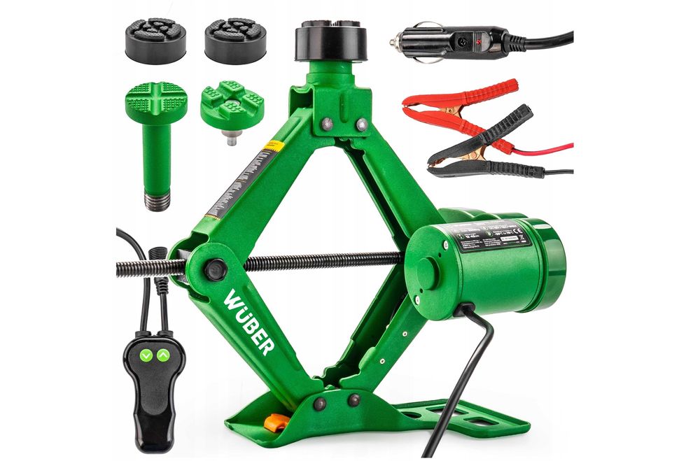 Lewarek PODNOŚNIK TRAPEZOWY ELEKTRYCZNY 3T 12V 120-420mm pilot 2644