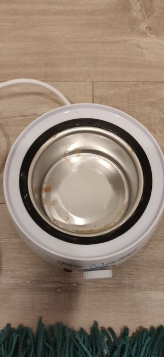 Panela cera + saco aberto de cera