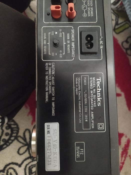 Wzmacniacz Technics SU-V-40