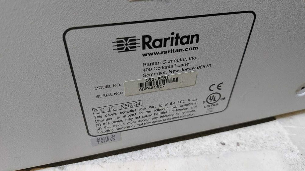 KVM Raritan CS2-PENT p/ dois computadores