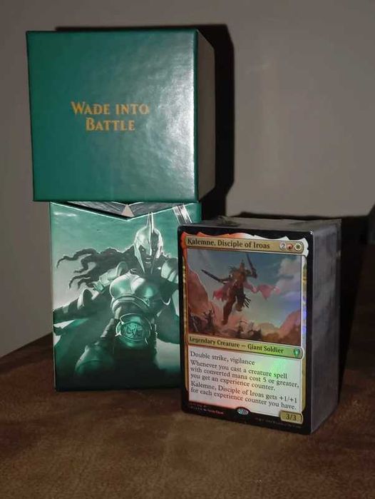 Magic the gathering- Wade into Battle commander anthology II deck- Selado