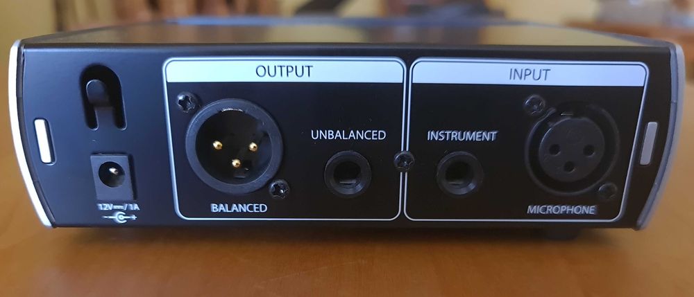 PreSonus® TubePre V2 - Pré-amplificador de tubo compacto