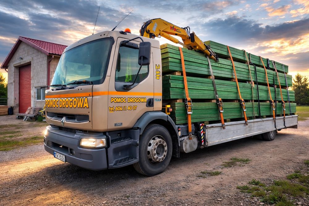 Więźba dachowa, drewno na dach,deski,krokwie,transport hds.