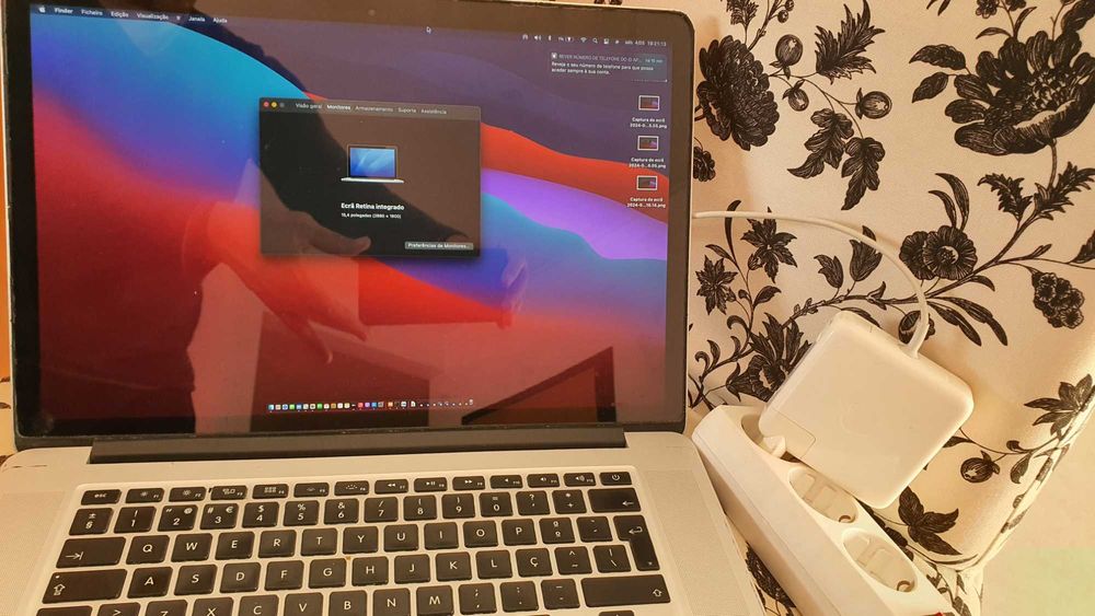 MacBook PRO 15,4  2,3GHZ i7 16Gb RAM  SSD 500Gb 2013