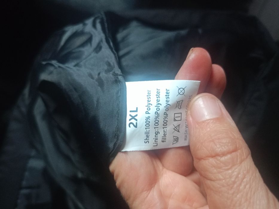 Kurtka zimowa 2xl odpinane rękawy stan bdb.