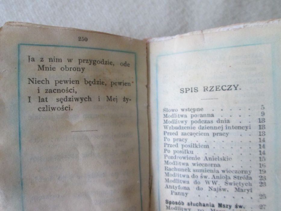 Польский молитовник,1906р