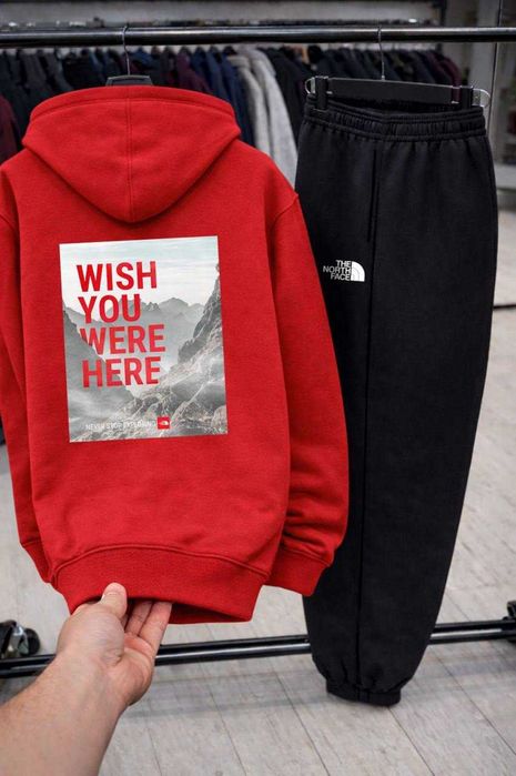 Спортивний чоловічий костюм (худі + штани)