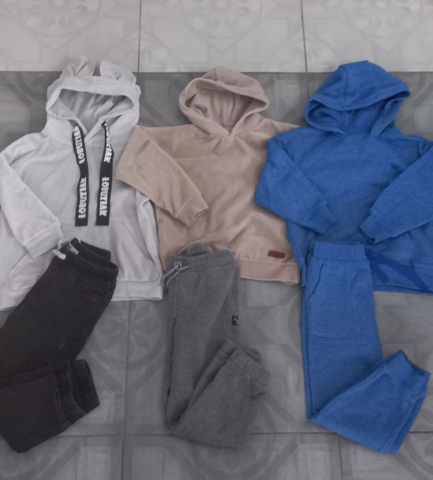 Paczka rzeczy dla chłopca rozmiar 110cm