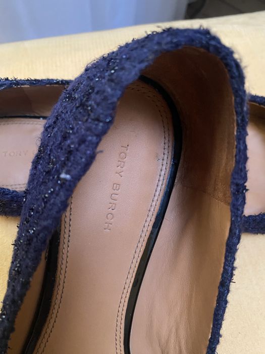 Tory Burch granatowe 42