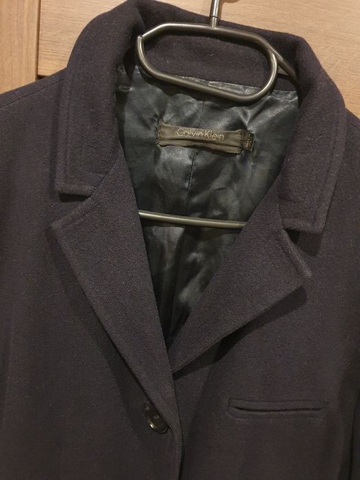 Calvin Klein płaszcz kaszmir 36 S