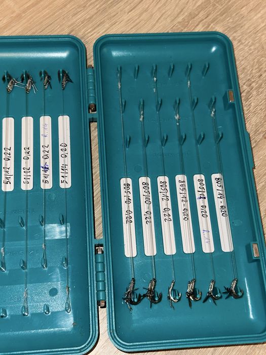 Gotowe przypony method feeder 80 szt.