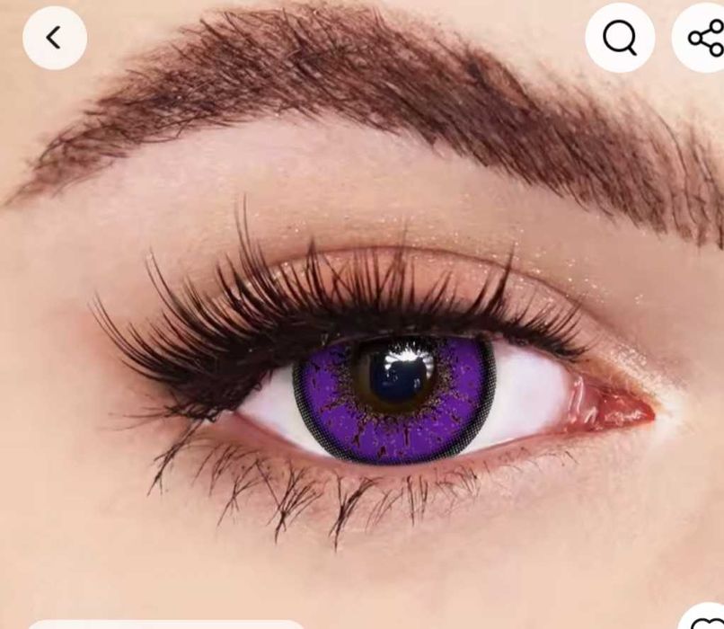 Контактні лінзи без діоптрій для зміни кольору очей.