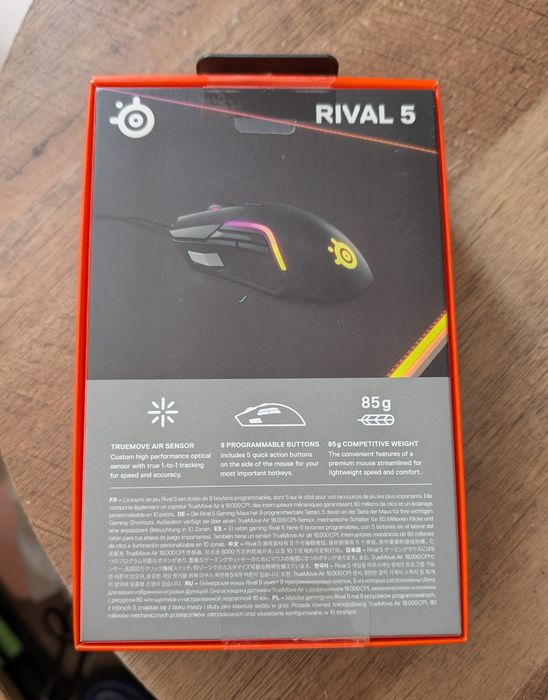 Mysz SteelSeries Rival 5 nowa