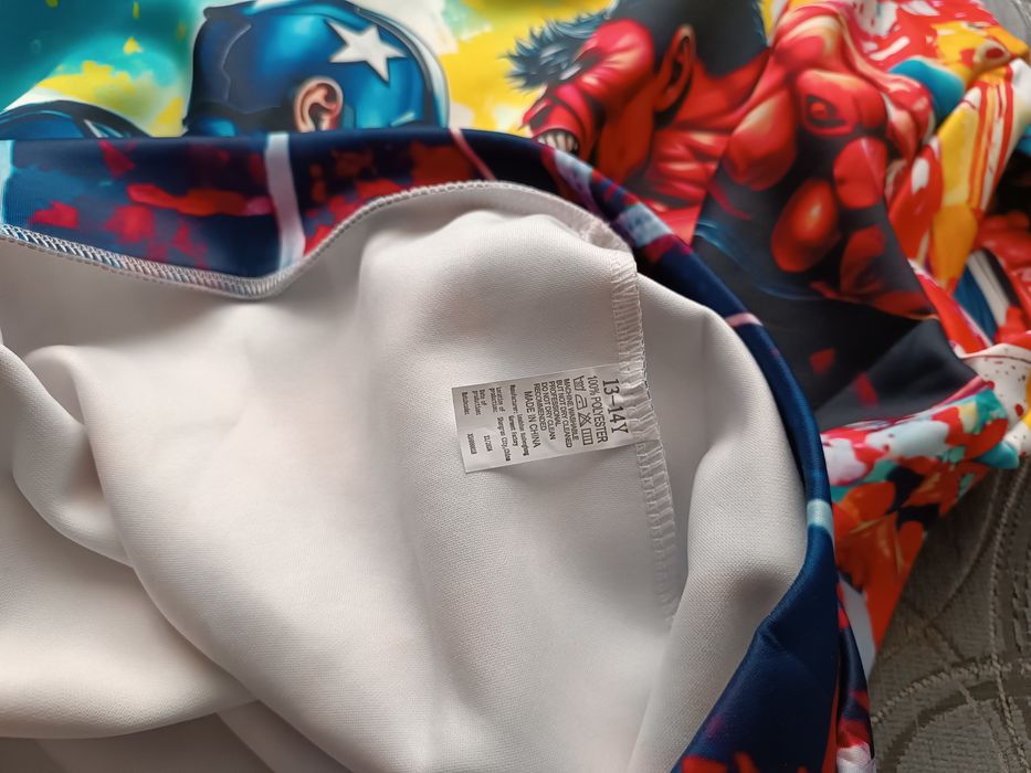 Bluzka chłopięca z długim rękawem/ bluza z kapturem chłopięca Marvel A