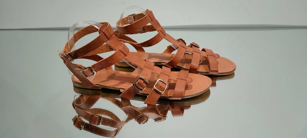 Sandały NEW LOOK WIDE FIT r.42 27,5cm skóra naturalna  NOWE !!!