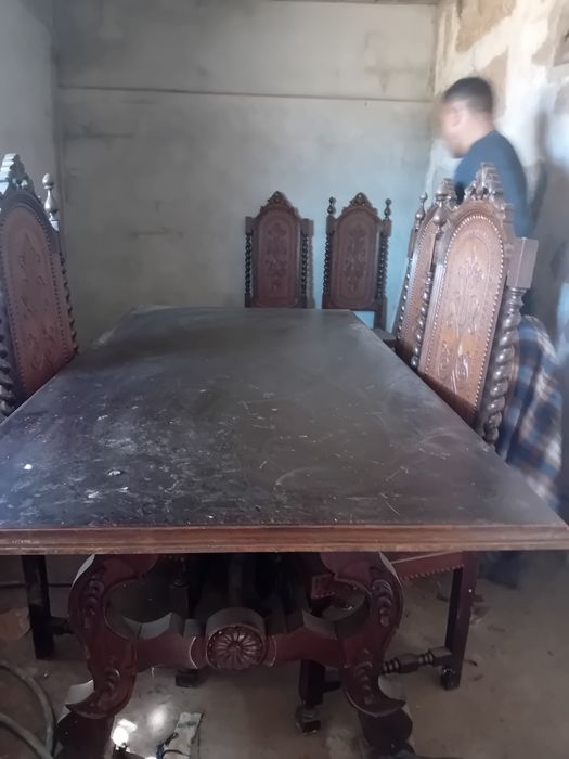 Mesa d jantar com 6 cadeiras