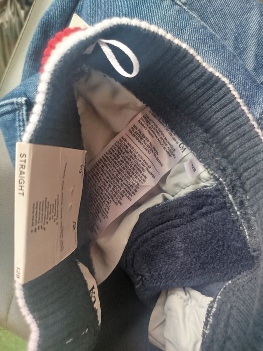 Spodnie jeansowe 128 C&A
