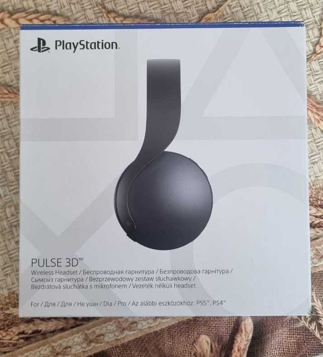 Бездротова гарнітура Sony Pulse 3D Midnight Black Playstation 5/4