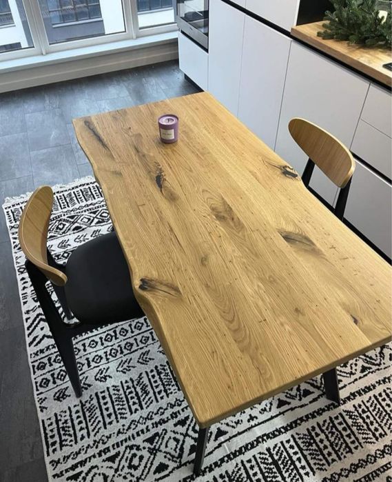 Стіл Журнальний , Столик , Столешня Дубова , Стіл Loft , столешница