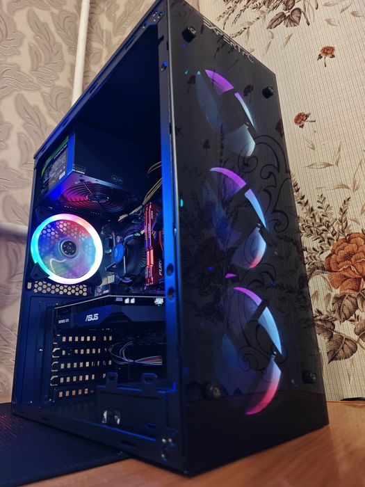 Бюджетный компьютер 1ST Player/H310M PRO/GTX 1050 ti/i3-9100f/16 OZU DDR 4/SSD sata