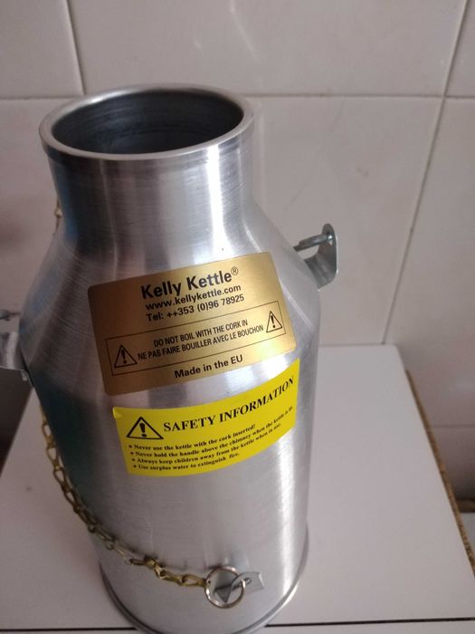Fogareiro de campismo ecológico