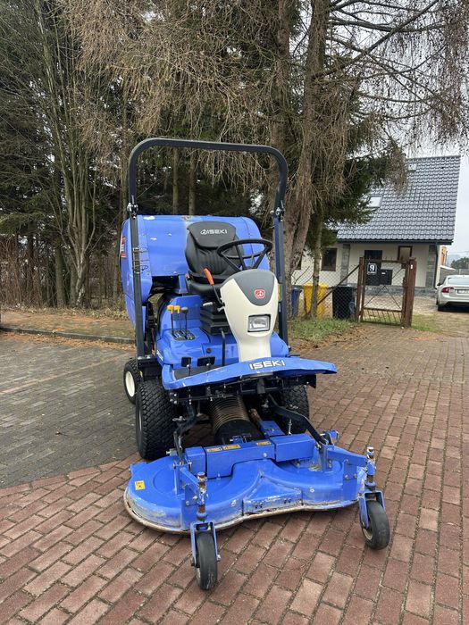 Traktorek, kosiarka ISEKI SFH 240, 4x4, górny wysyp