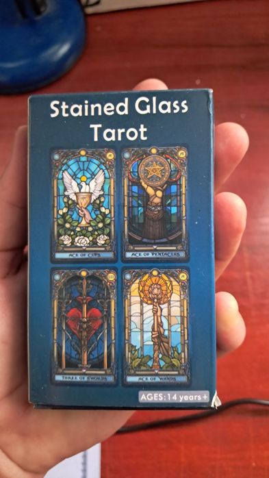 Таро вітражне, stained glass tarot