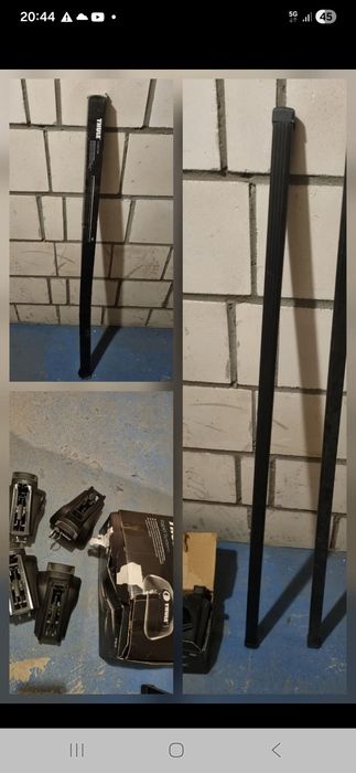 Belki Thule 769 dwie sztuki
Thule 757 z kluczami, zestaw jak