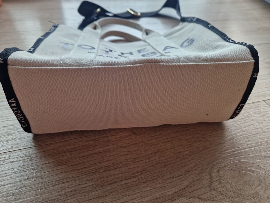 Torebka The Small Tote Marc Jacobs kremowa small