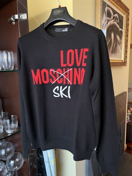 Camisola caxemira Love Moschino