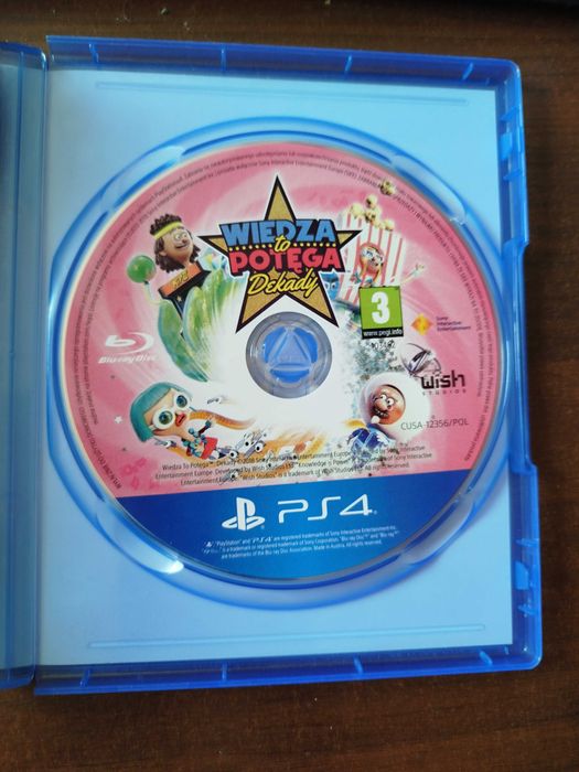 "Wiedza to potęga: dekady" na PS4