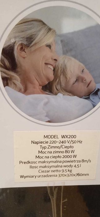 FIAMOTTO GOLD KLIMATOR JONIZATOR kominek Nowe w oryginalnym pudelku.