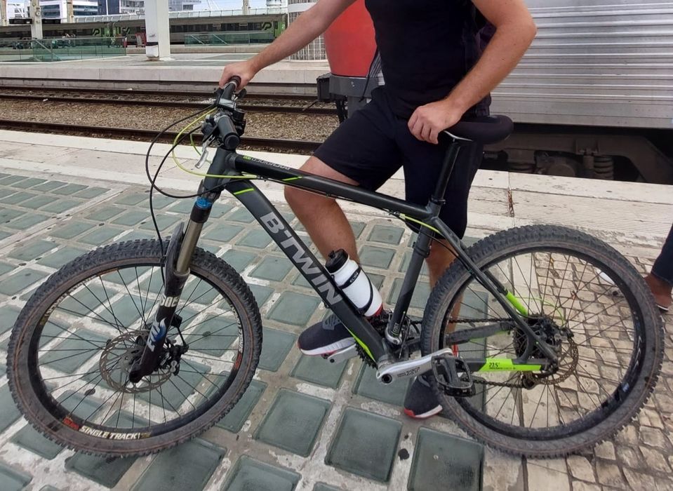 Conjunto 2 Bicicletas, SCOTT + ROCKRIDER 900 BTT - FOX TALLAS 36 RC2