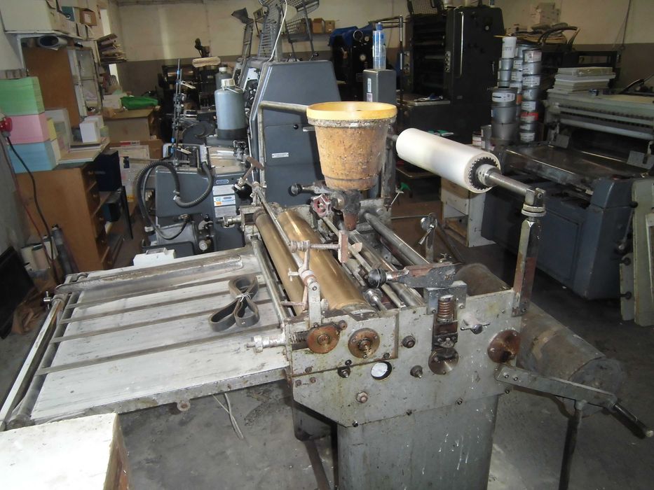 Máquina gráfica de plastificar industrial