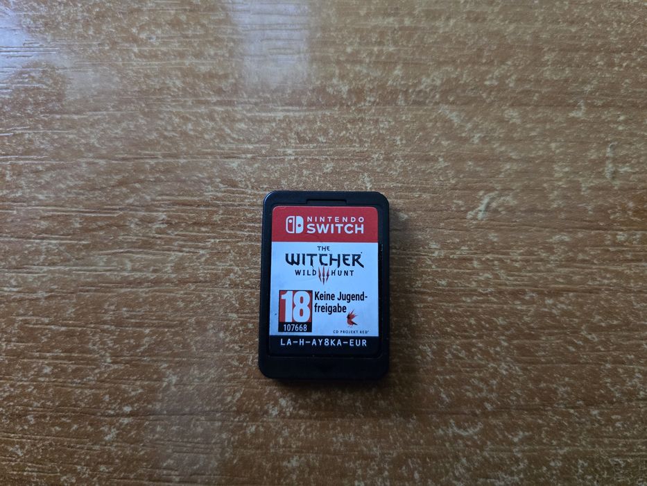 Nintendo switch wiedźmin 3