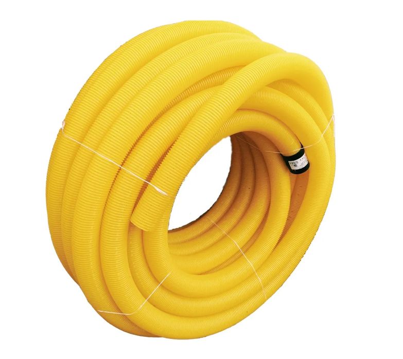 Rura drenarska pełna 160 mm / 50 mb zwój